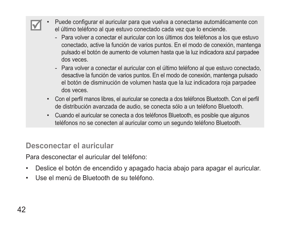 Desconectar.el.auricular | Samsung BHM3500 User Manual | Page 44 / 87