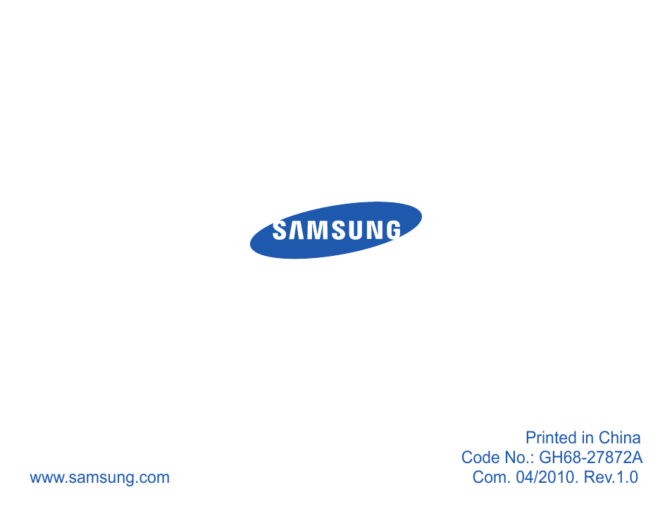 Samsung BHM3500 User Manual | Page 87 / 87