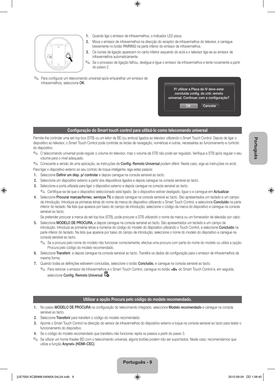 Samsung UE40ES7000S User Manual | Page 78 / 93