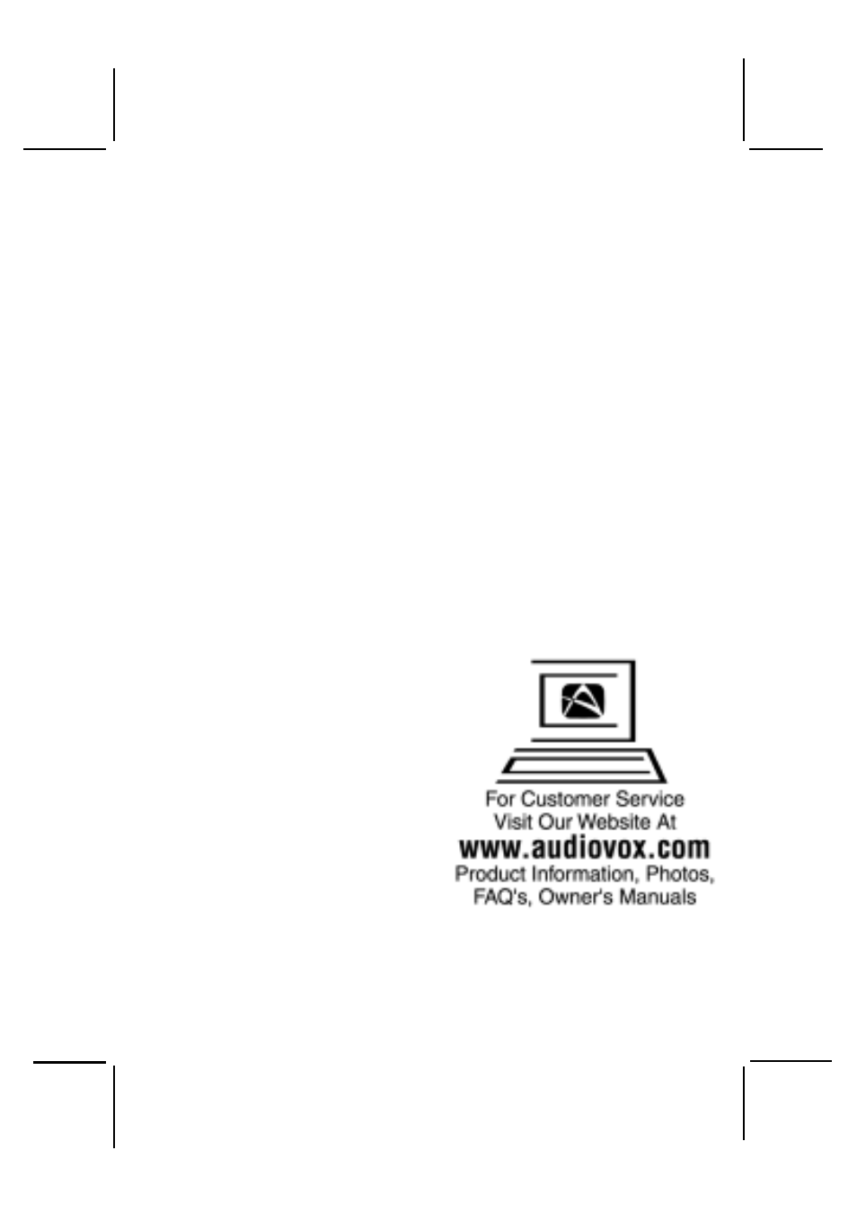 Audiovox AVP-7380 User Manual | Page 24 / 24