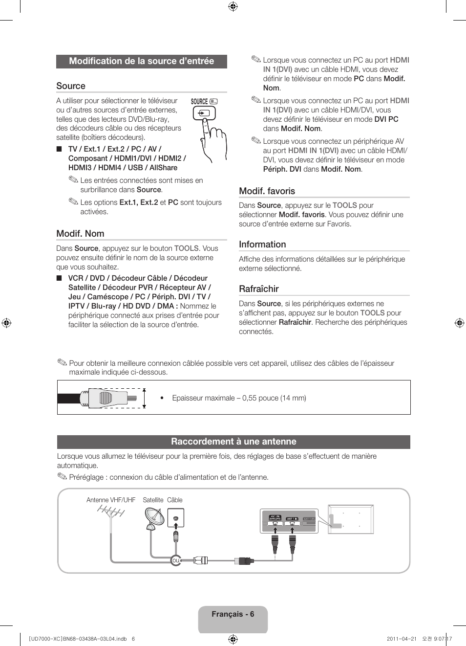 Samsung UE46D7000LS User Manual | Page 26 / 82