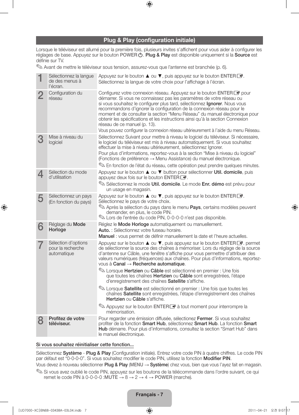 Samsung UE46D7000LS User Manual | Page 27 / 82
