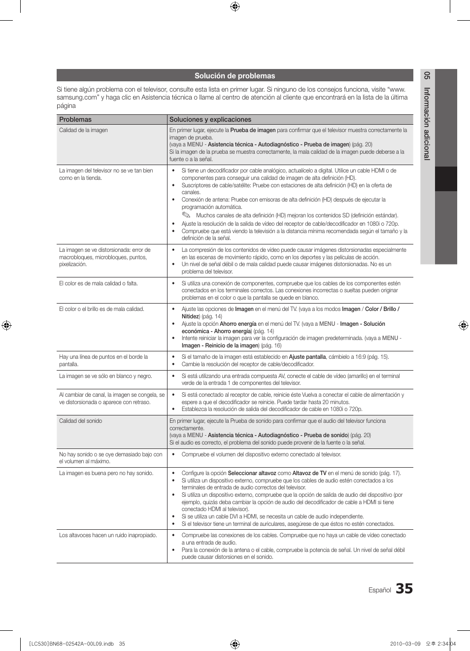 Samsung LE37C530F1W User Manual | Page 111 / 231