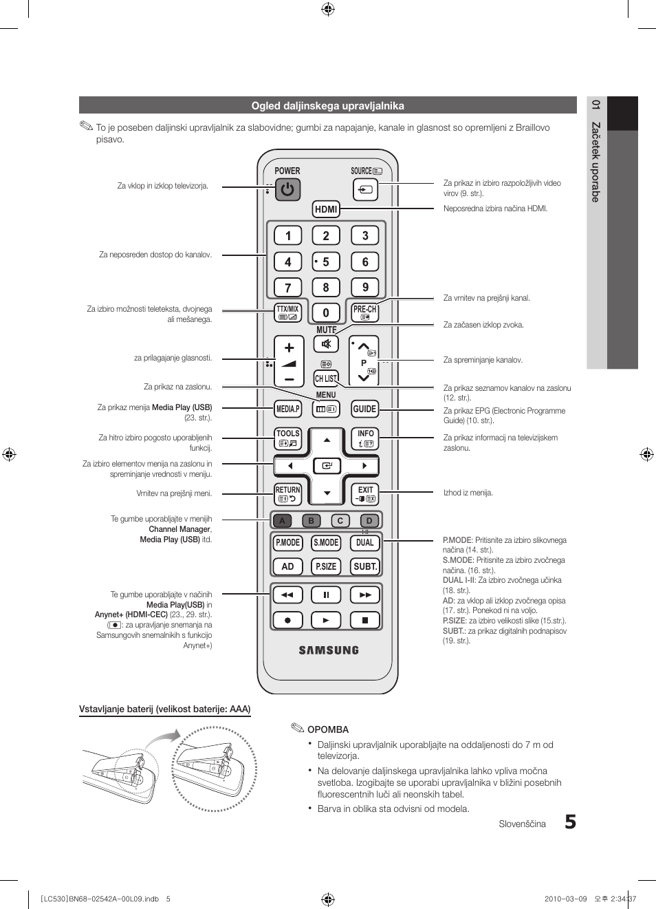Samsung LE37C530F1W User Manual | Page 157 / 231