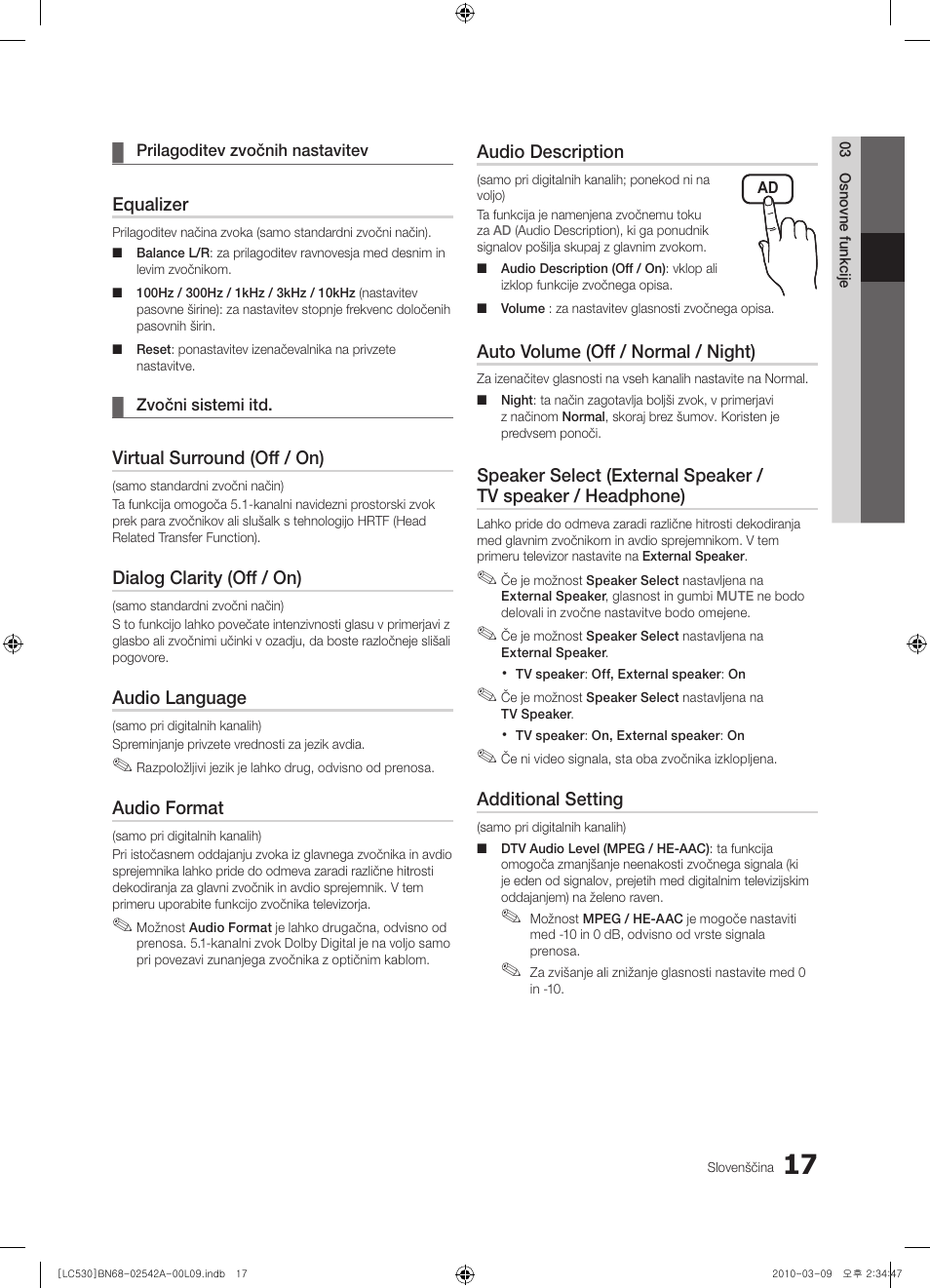 Samsung LE37C530F1W User Manual | Page 169 / 231