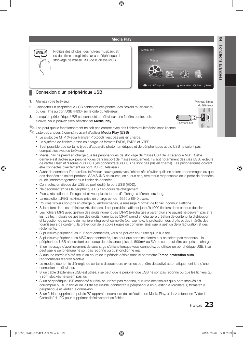 Samsung LE37C530F1W User Manual | Page 61 / 231