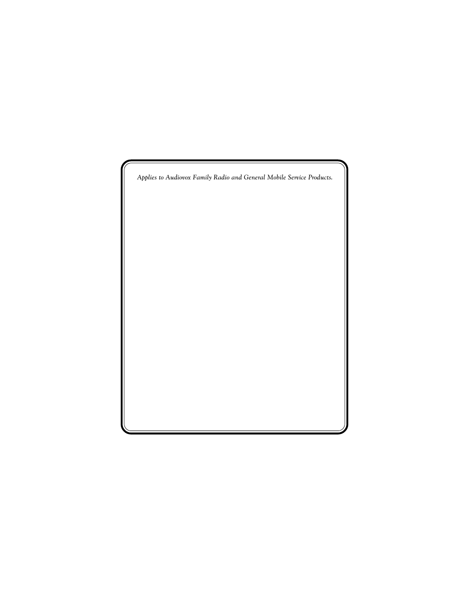 90 day limited warranty | Audiovox 1525 User Manual | Page 23 / 24