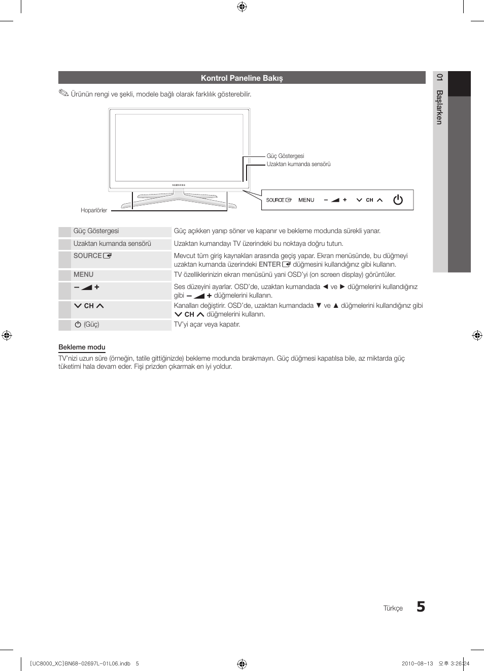 Samsung UE65C8000XW User Manual | Page 315 / 374