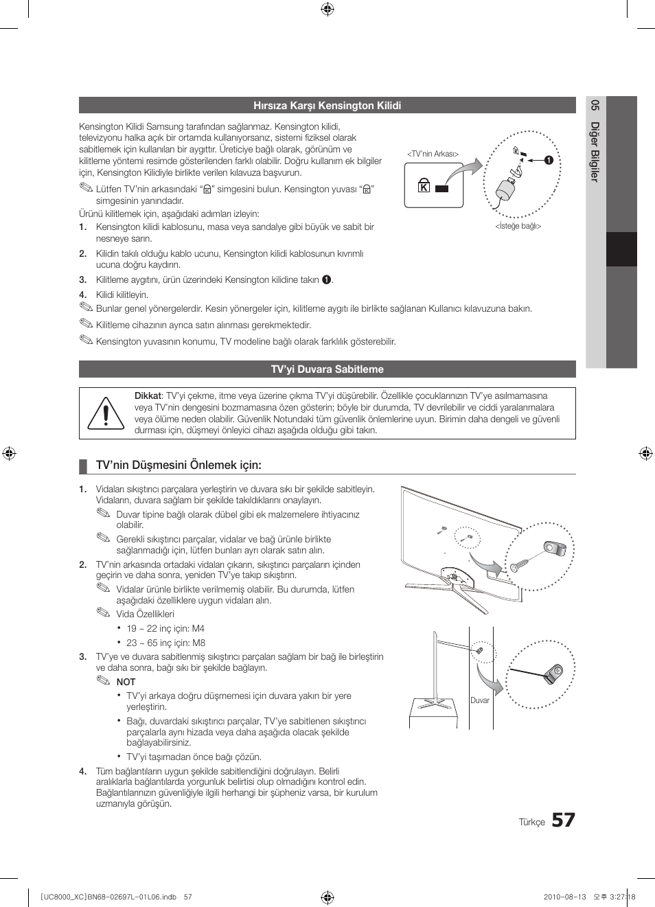 Samsung UE65C8000XW User Manual | Page 367 / 374