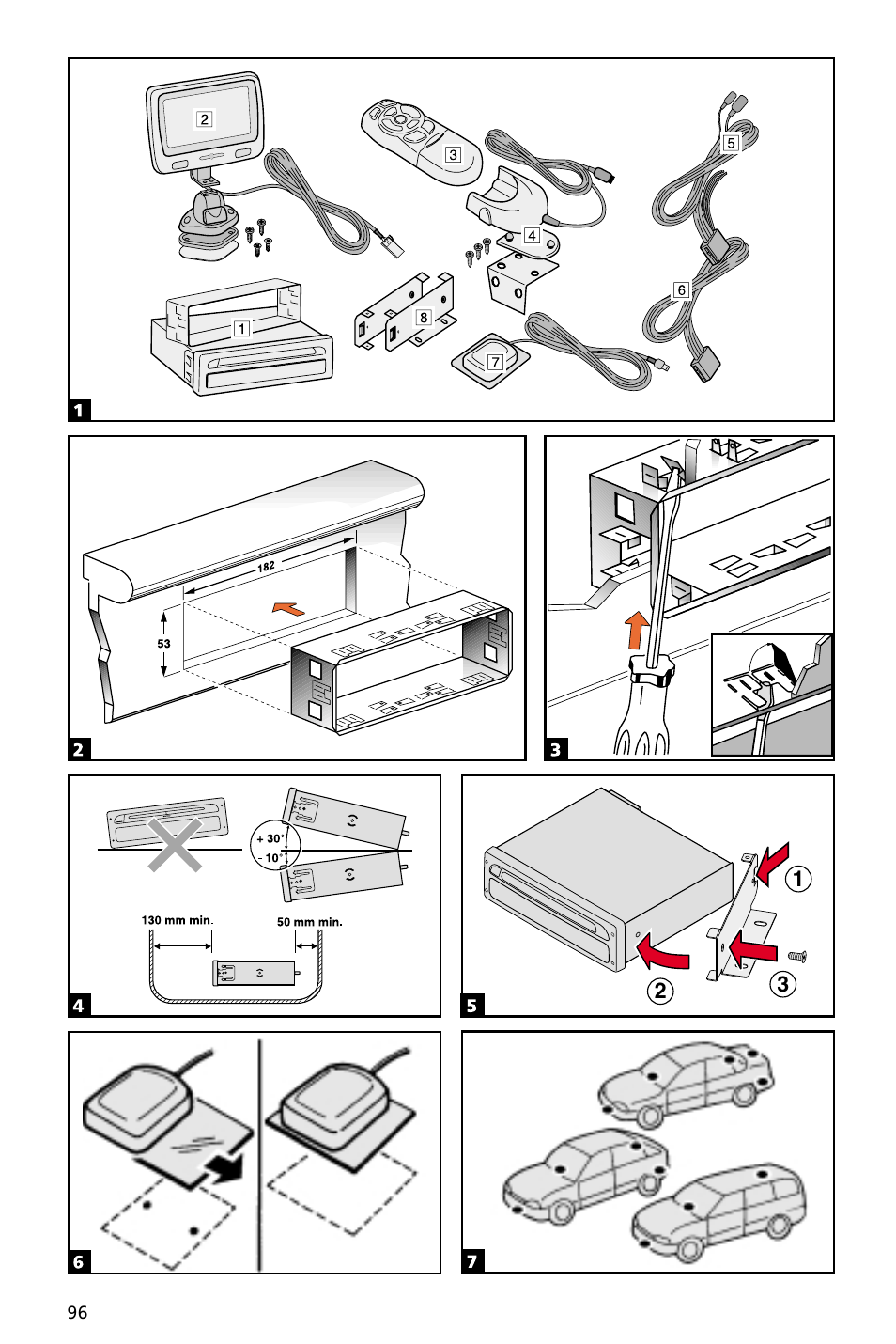 Información general 53, Re gis tro 53 | Audiovox NAV3000 User Manual | Page 96 / 98