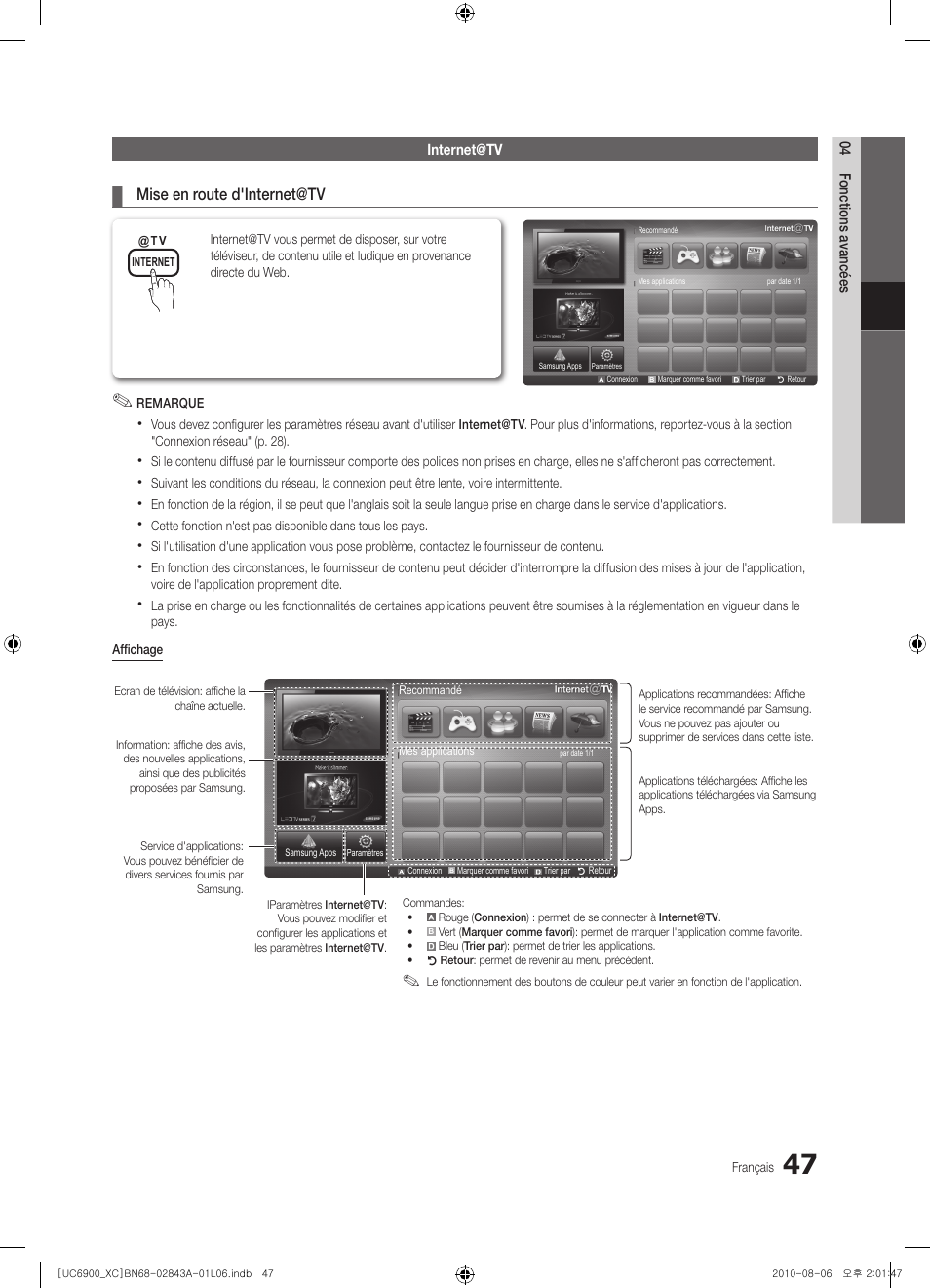 Samsung UE55C6900VS User Manual | Page 109 / 374