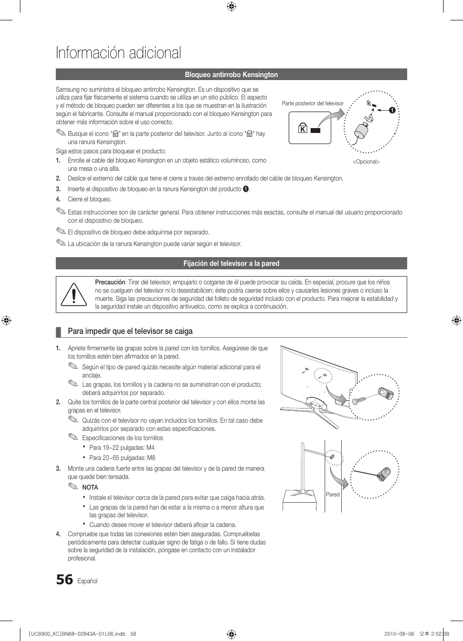 Información adicional | Samsung UE55C6900VS User Manual | Page 180 / 374