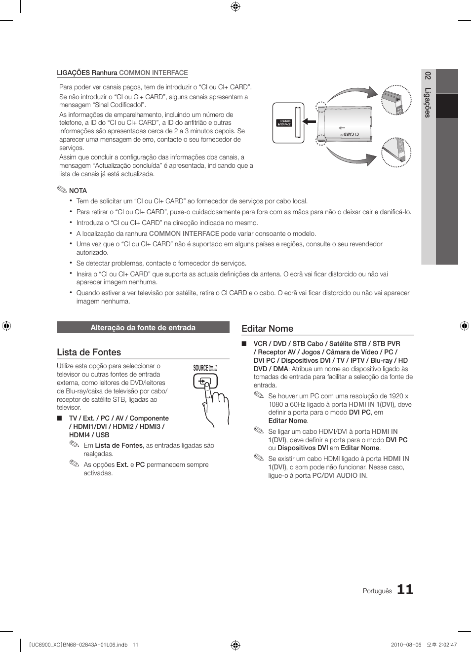 Samsung UE55C6900VS User Manual | Page 197 / 374