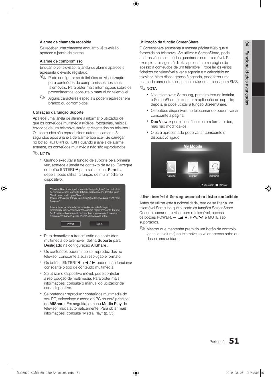 Samsung UE55C6900VS User Manual | Page 237 / 374