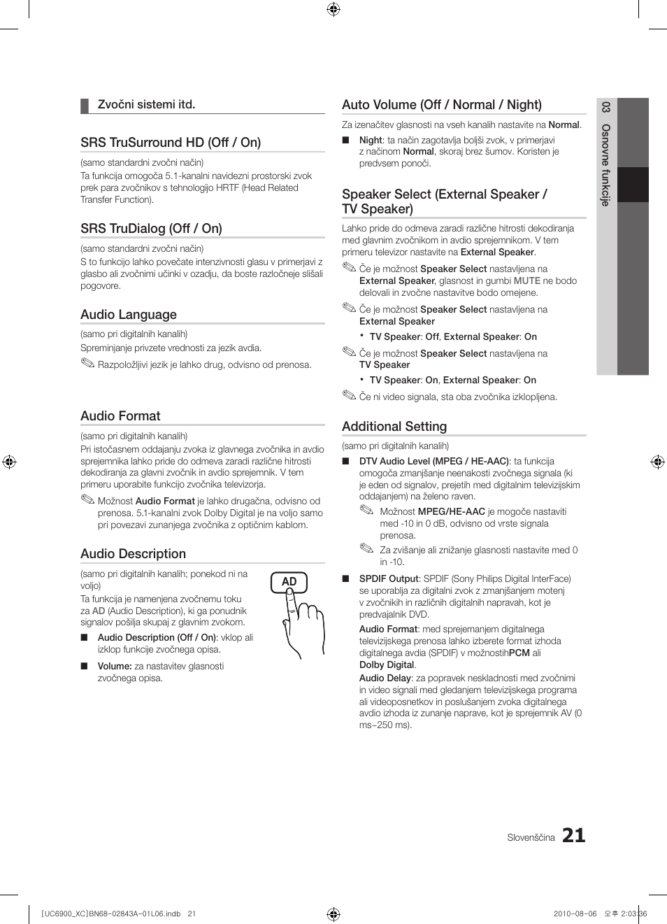 Samsung UE55C6900VS User Manual | Page 269 / 374