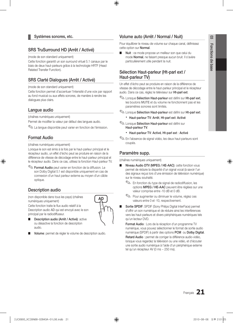 Samsung UE55C6900VS User Manual | Page 83 / 374