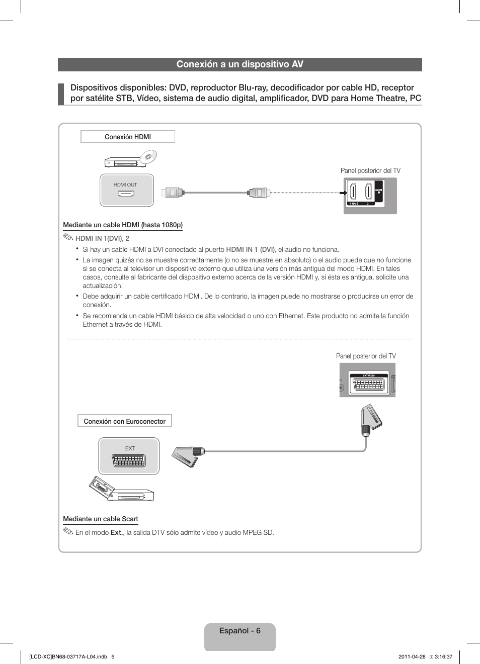 Samsung LE32D400E1W User Manual | Page 34 / 57