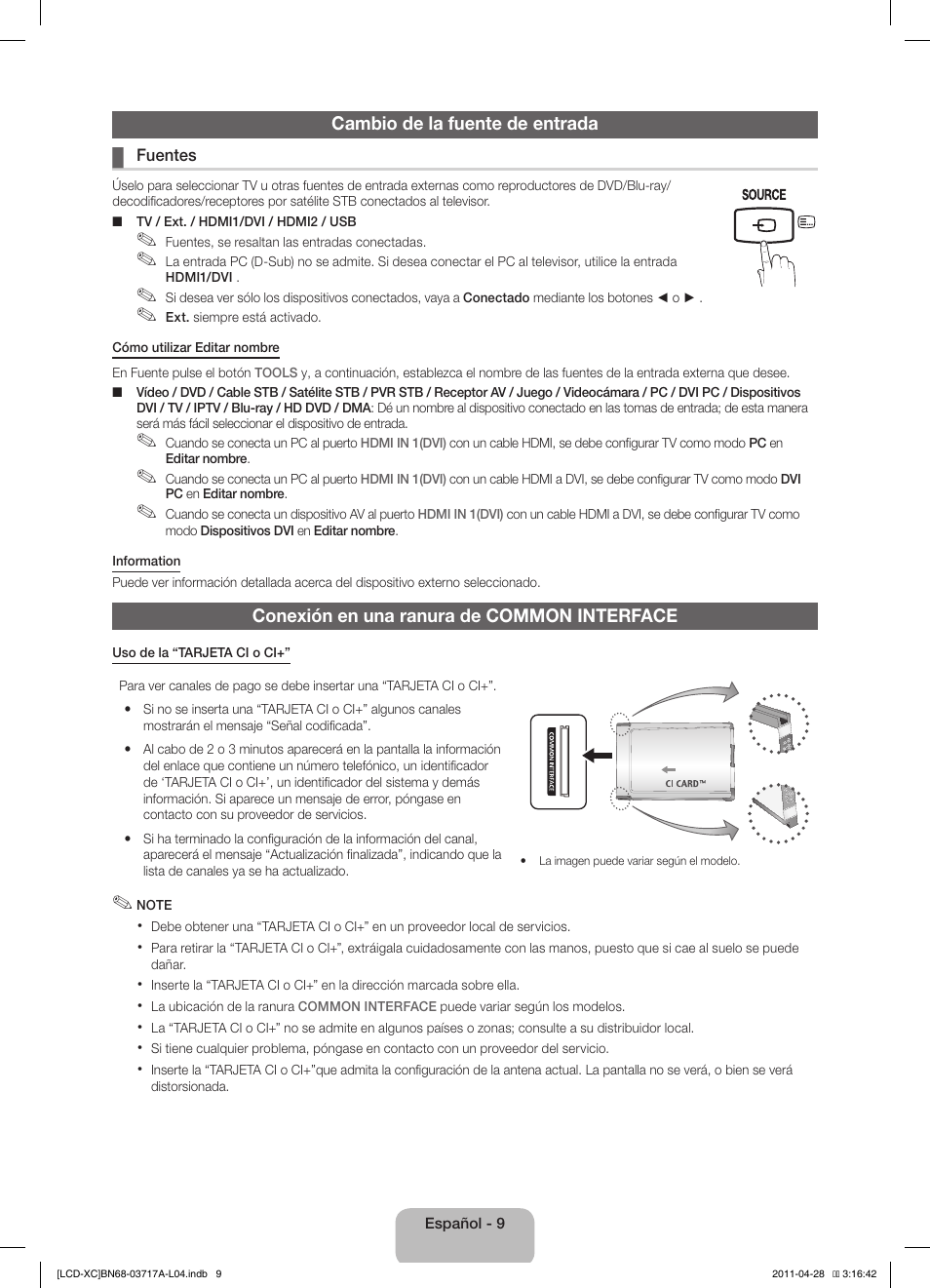 Samsung LE32D400E1W User Manual | Page 37 / 57