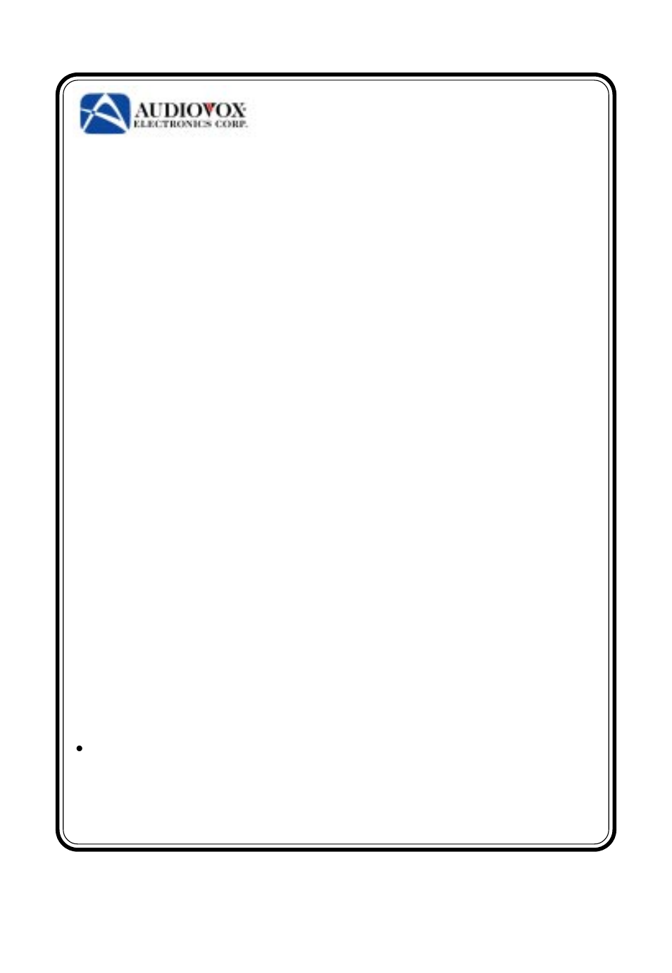 90 day limited warranty, Applies to audiovox video products | Audiovox D1988 User Manual | Page 33 / 34