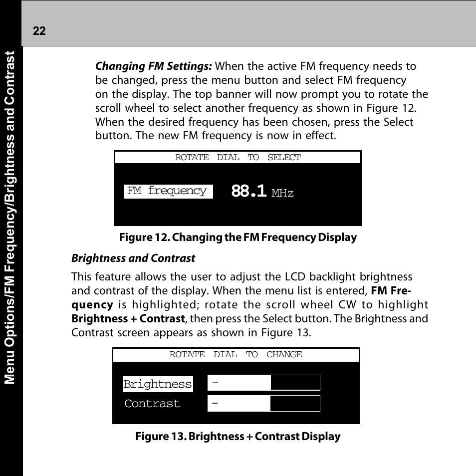 Audiovox Commander MT XMRVRFM002 User Manual | Page 22 / 64