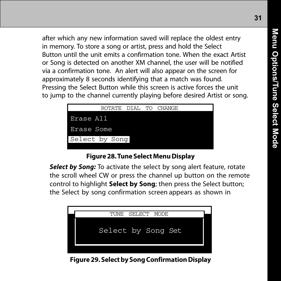 Audiovox Commander MT XMRVRFM002 User Manual | Page 31 / 64