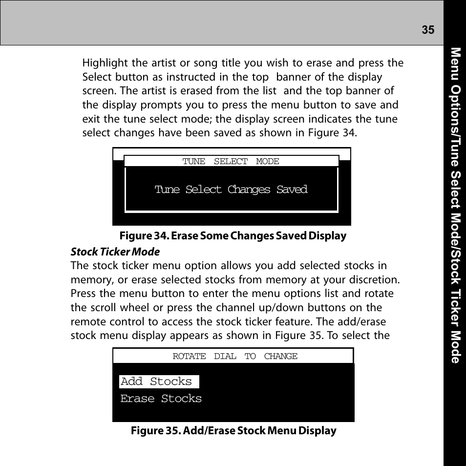 Audiovox Commander MT XMRVRFM002 User Manual | Page 35 / 64