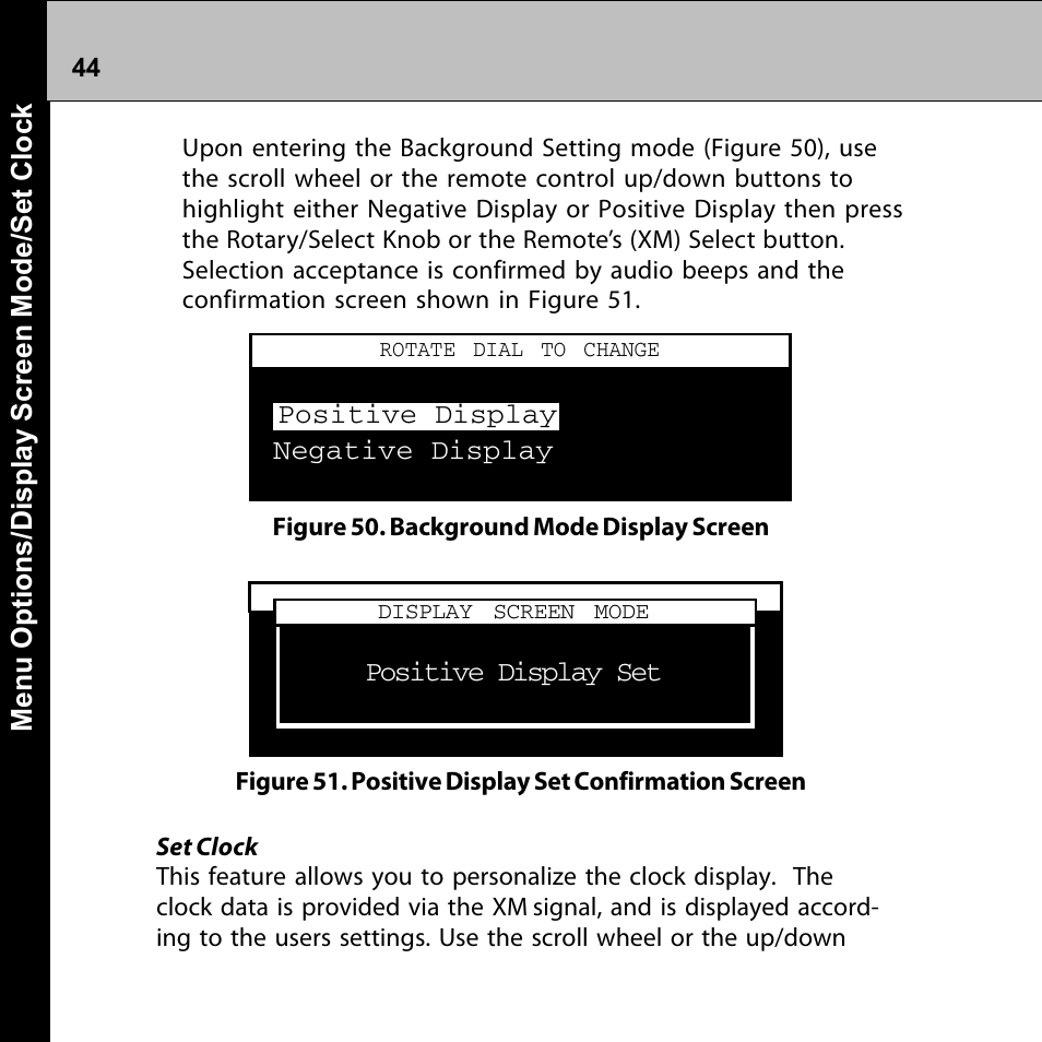 Audiovox Commander MT XMRVRFM002 User Manual | Page 44 / 64