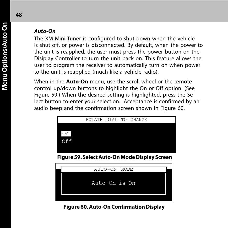 Audiovox Commander MT XMRVRFM002 User Manual | Page 48 / 64