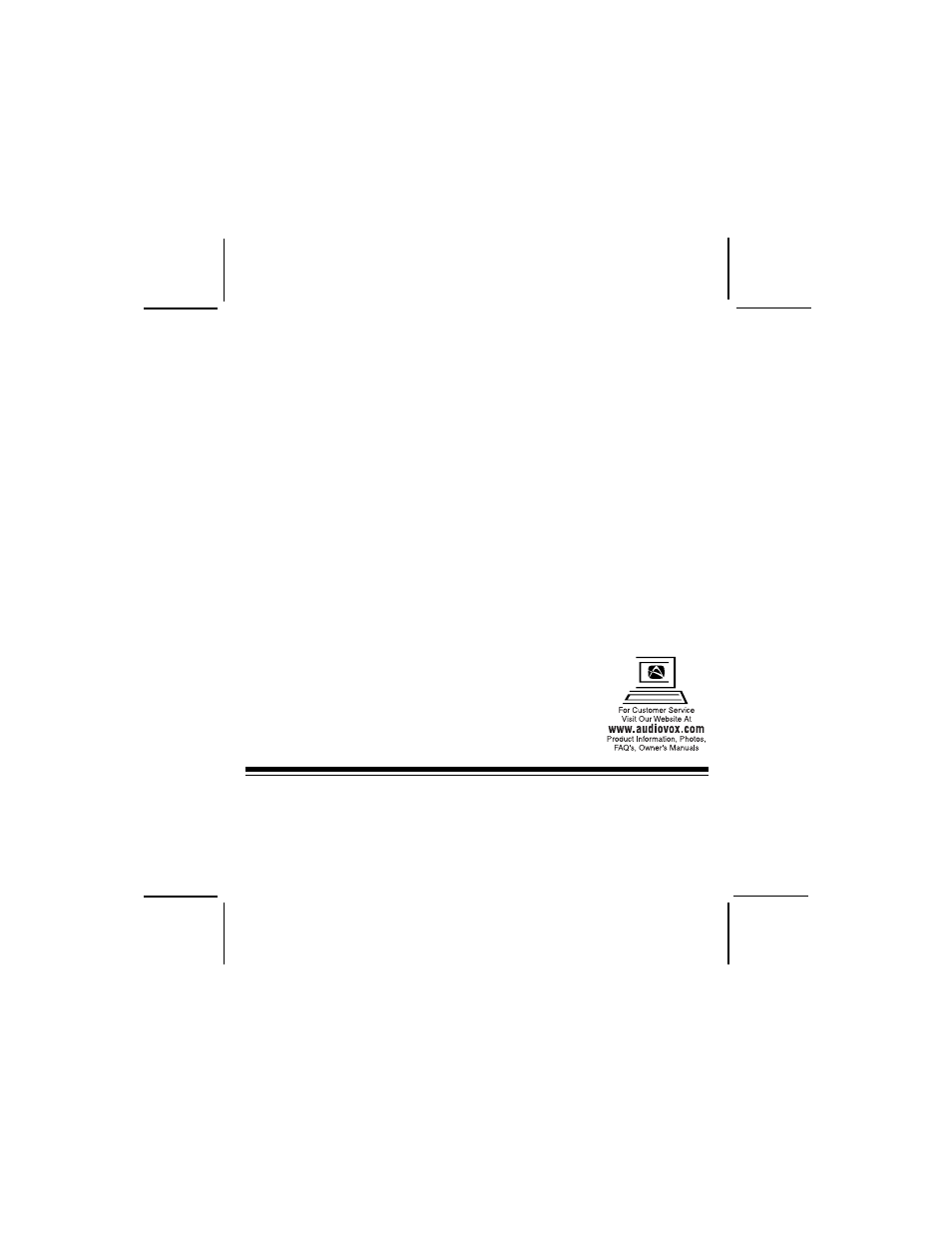 Audiovox GMRS6000-2CH User Manual | Page 28 / 28