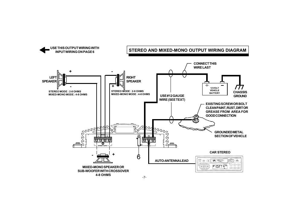 Audiovox PA-S250 User Manual | Page 9 / 16