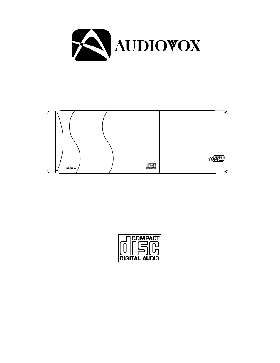 Audiovox SP-11CD User Manual | 8 pages