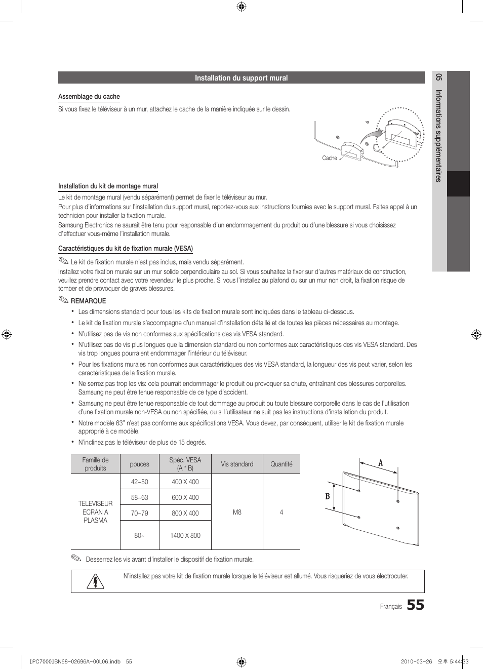 Samsung PS50C7000YW User Manual | Page 117 / 373