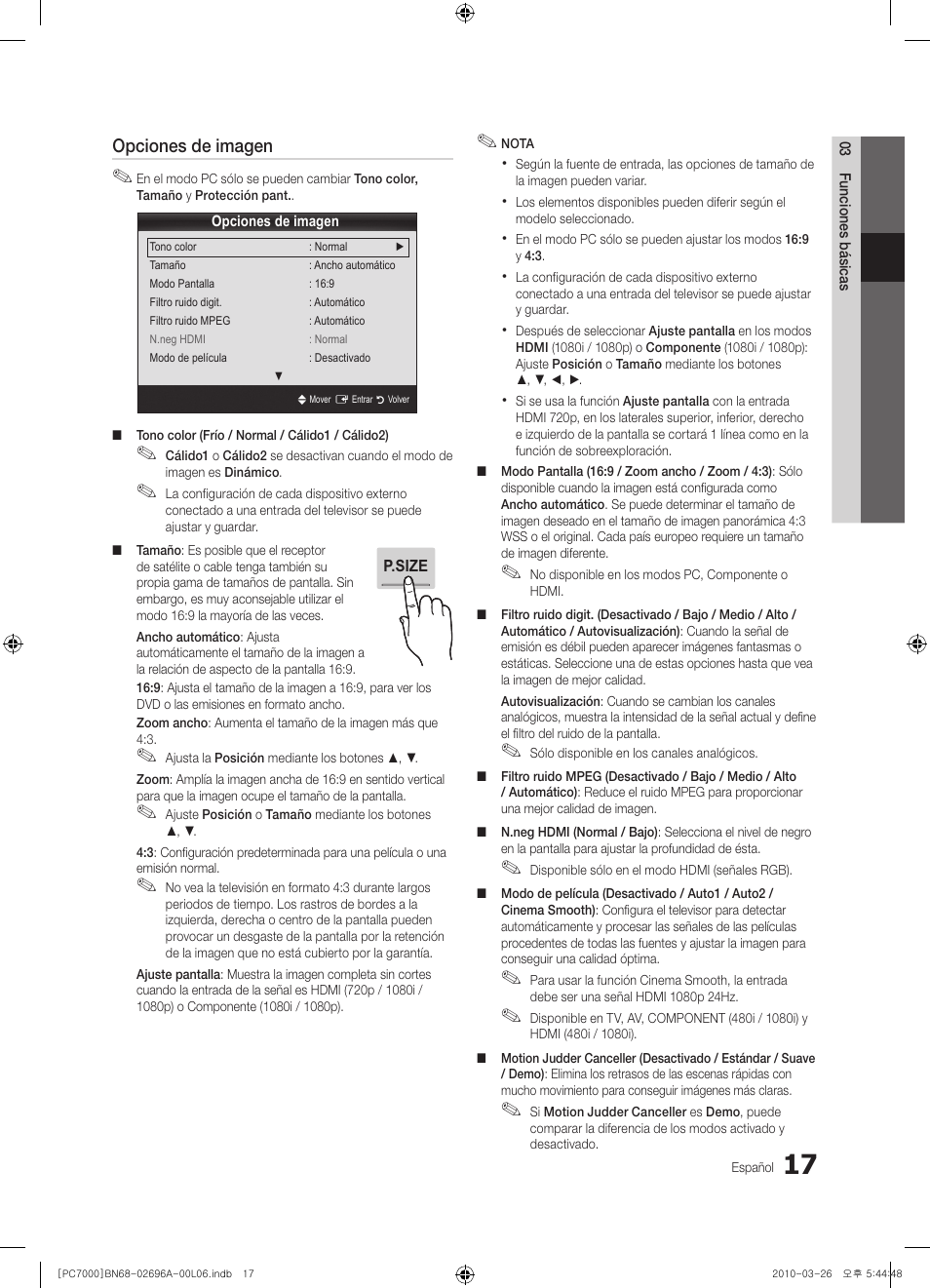Samsung PS50C7000YW User Manual | Page 141 / 373