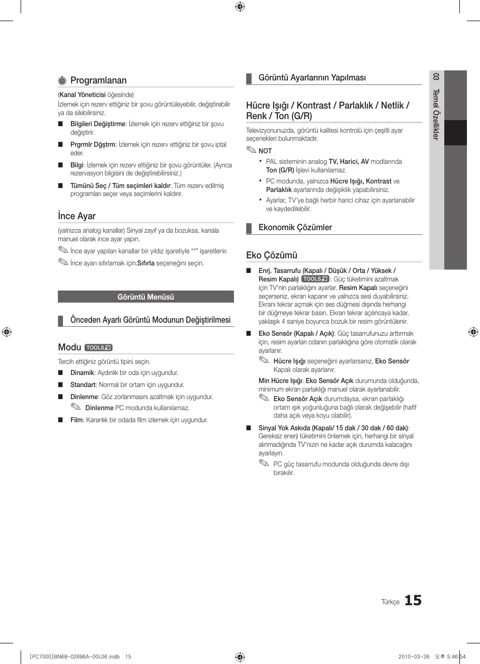 Samsung PS50C7000YW User Manual | Page 325 / 373