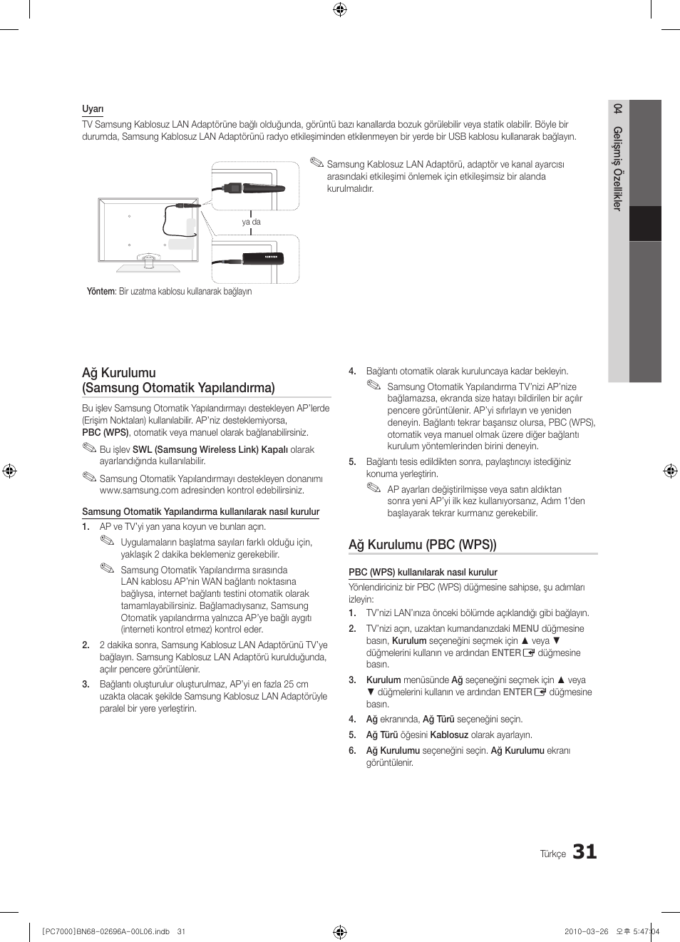 Samsung PS50C7000YW User Manual | Page 341 / 373