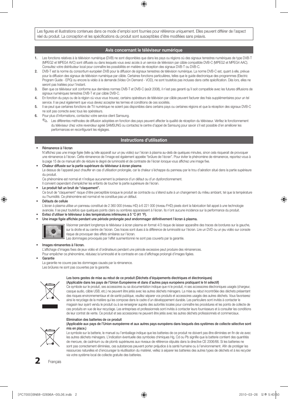 Samsung PS50C7000YW User Manual | Page 64 / 373