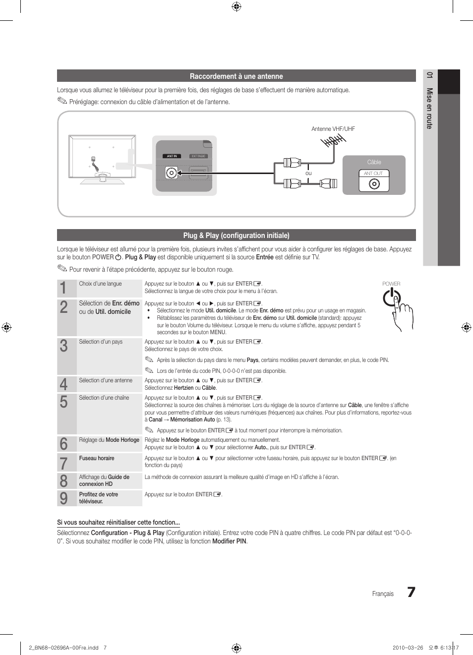 Samsung PS50C7000YW User Manual | Page 69 / 373