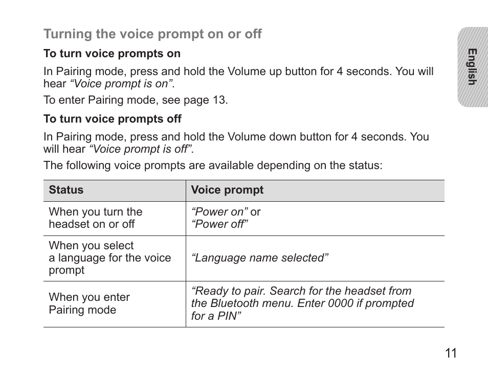 Samsung BHS3000 User Manual | Page 13 / 97