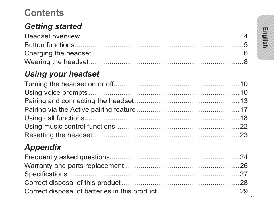 Samsung BHS3000 User Manual | Page 3 / 97