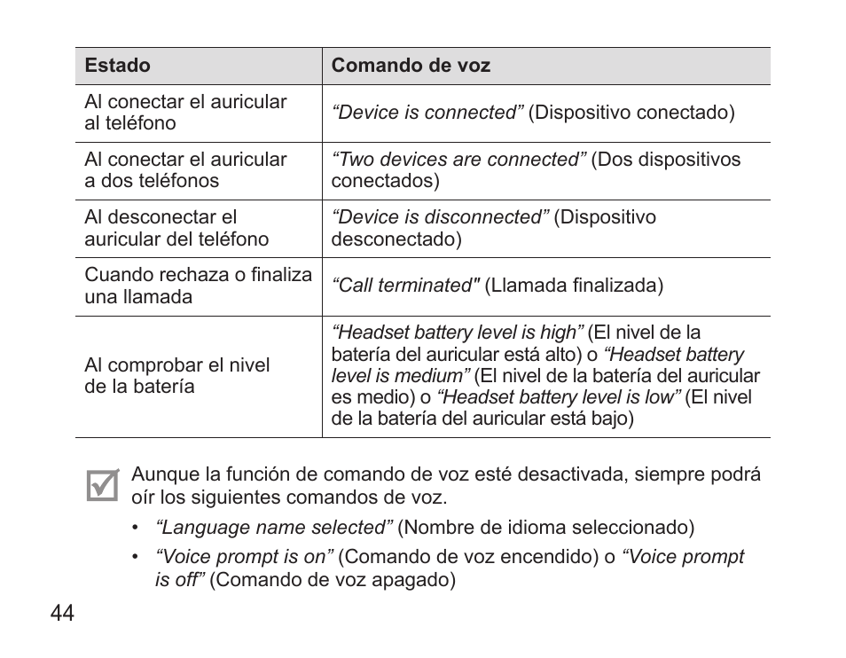 Samsung BHS3000 User Manual | Page 46 / 97
