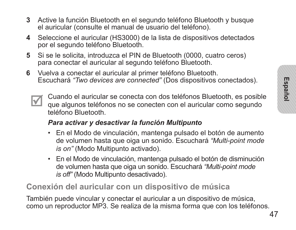 Samsung BHS3000 User Manual | Page 49 / 97