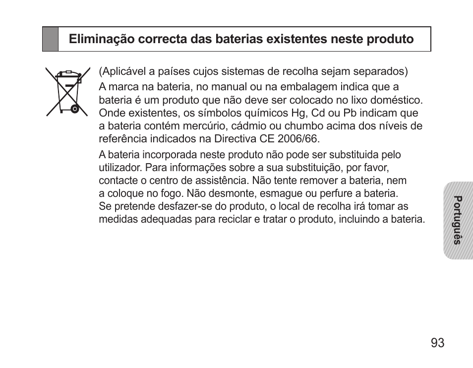 Samsung BHS3000 User Manual | Page 95 / 97