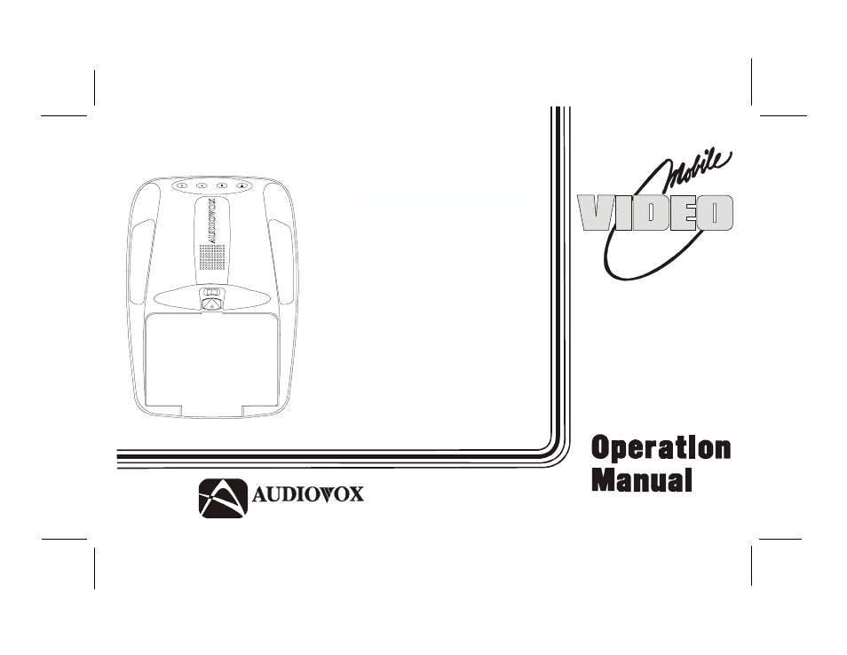 Audiovox PROV710 S User Manual | 26 pages