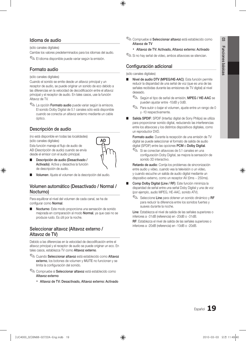 Samsung UE32C4000PW User Manual | Page 107 / 265