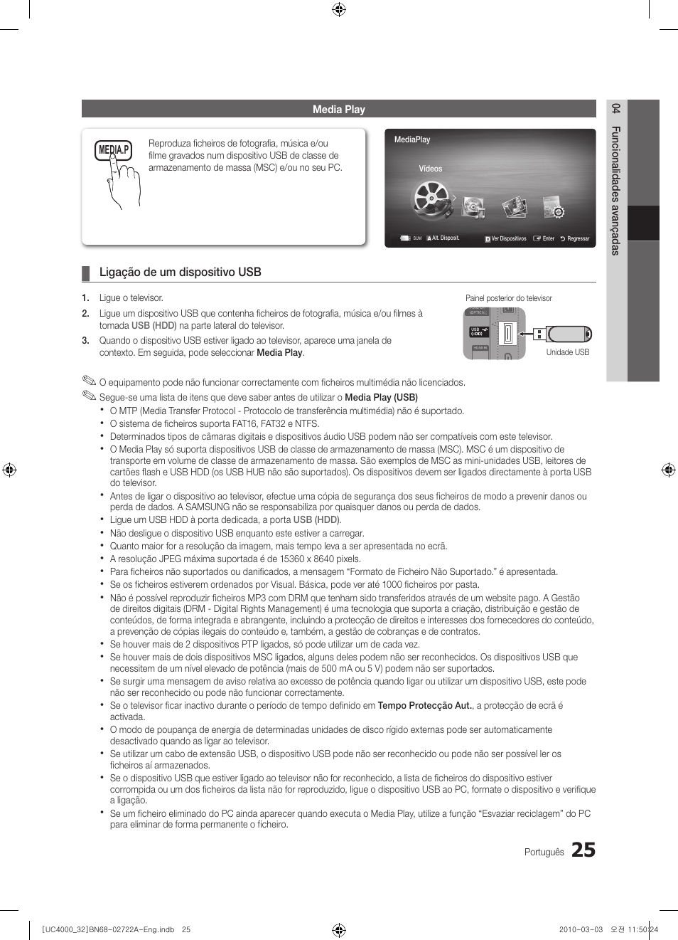 Samsung UE32C4000PW User Manual | Page 157 / 265