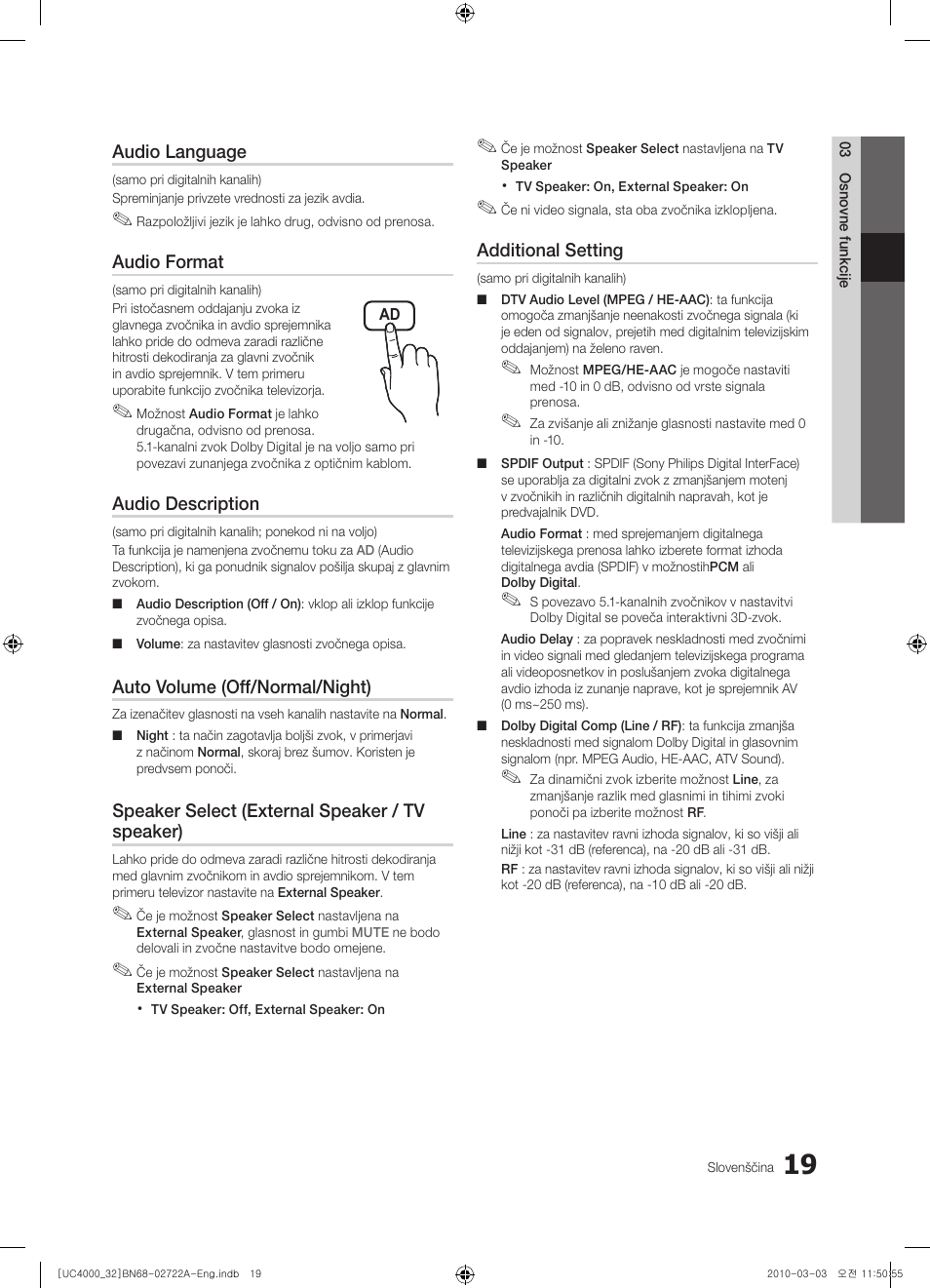 Samsung UE32C4000PW User Manual | Page 195 / 265