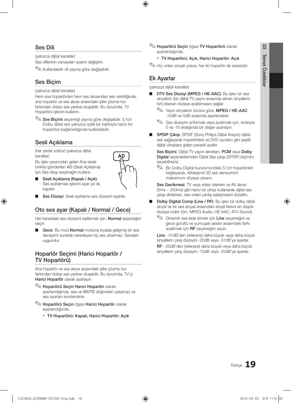 Samsung UE32C4000PW User Manual | Page 239 / 265