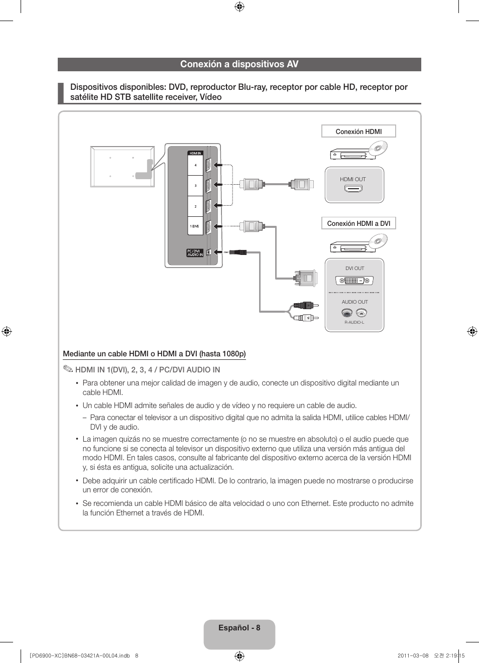 Samsung PS51D6900DS User Manual | Page 48 / 78