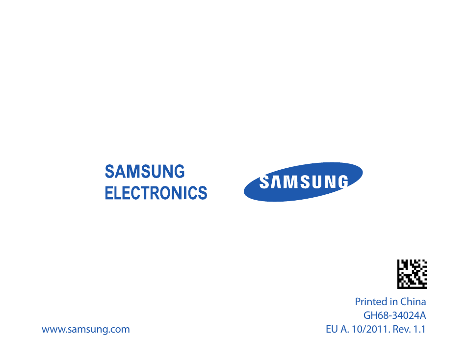 Samsung HM3700 User Manual | Page 173 / 173