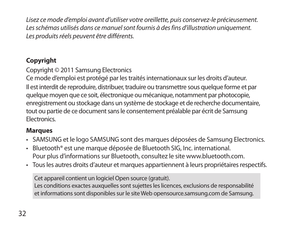 Samsung HM3700 User Manual | Page 34 / 173